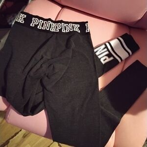 VS Pink Dark Grey Leggings